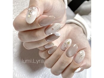 ルミリラ(lumi.Lyra)/クリスマスネイル