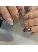 ヌア(nur.)/ブラウンnuance