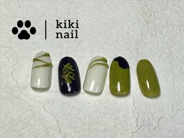 バレンタインネイル/冬ネイル