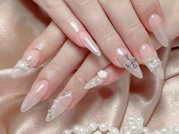 シーアンドビーネイル(C&B Nail)/バラデザイン