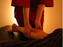 ３・オプションコース　ふくらはぎドレナージュ【マッサージ・オイル・もみほぐし・ストレッチ・眼精疲労】