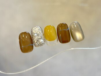 ラクネイル 浦和店(raku nail)/秋ぬりかけニュアンス