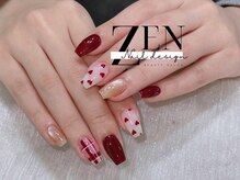 流行りのシンプルデザインもご用意☆長さだし/長さ出し/スカルプ