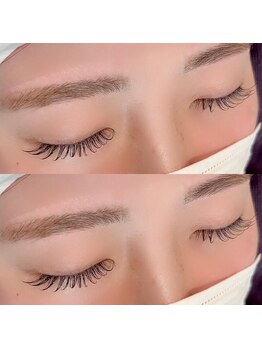 フリーサロントイロ ビューティー(free salon toiro beuaty)の写真/お客様1人1人の生えグセや,特徴を見極め丁寧にカウンセリング!目元の状態に合わせた施術でキープ力にも定評