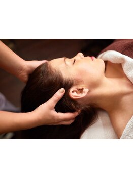 ヘッドスパで癒されたい