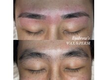 バグズ ヘアデザイン 桔梗が丘店(Baguz HAIR DESIGN)の雰囲気（◆メンズ眉毛WAXも大人気◆【美眉ワックス脱毛×眉毛パーマ】）