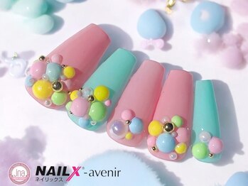 ネイリックス アヴェニール(NAILX avenir)/パステルドット