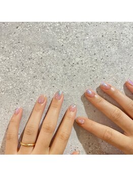 ネイルサロンエーナイン イオン札幌藻岩店/オーロラネイル