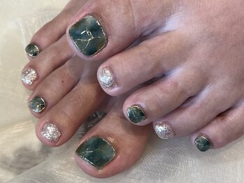 モアニ(moani)/大人大理石ネイル