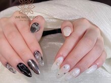 ウメネイルスタジオ(UME NAIL STUDIO)/長さだしやり放題×つけ放題