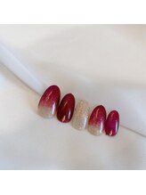 グログラン(Gros-Grain)/11月ネイル