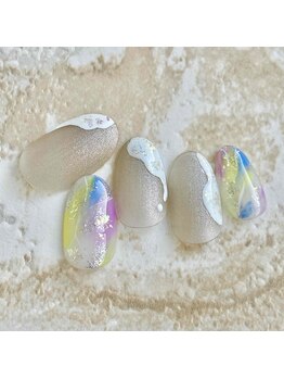 ネイルサロン クイル(QUILL)/８月マット（３）