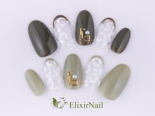 エリクサーネイル 神田(Elixir Nail)/シンプル / クーポン使用