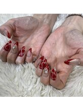 キャッスル 北谷店(castle)/French×ハートネイル