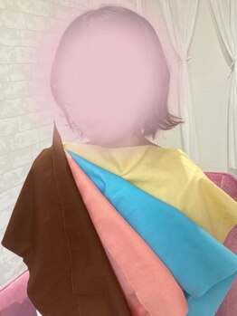 シェリ(Cheri)の写真/新Menu！【パ－ソナルカラ－診断】始めました☆あなたの魅力がさらに溢れるベストカラーを診断♪