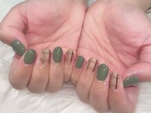QBネイル 多摩センター店(QB Nail)/11月限定デザイン &nbsp;¥6,500