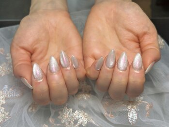 ネイル ミュー(nail myuu)/GALAXYマグ×オーロラベース