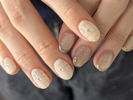 ちぐはぐネイル