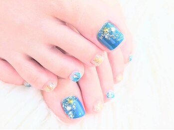 はあとねいる 和泉中央店の写真/《当日予約歓迎》ハンドもフットもデザインネイル一律4400円☆もちろんフットバス付き♪駐車場完備♪