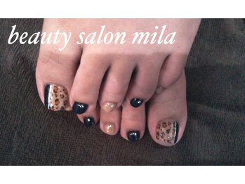 アキレイ(AKILEY)/ヒョウ柄クールネイル