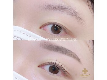 アリュージョン 天王寺阿倍野店/眉毛アイブロウ×まつげパーマ
