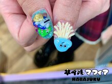 ネイルマフィア 原宿(NAIL MAFIA)/キャラ3D/痛ネイル