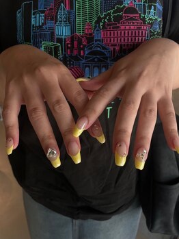 ブリスネイル うるま店(Bliss. nail)/持ち込み&長さだし　スカルプ