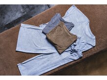 とける 心斎橋本店/着衣ストレスゼロの施術着を用意