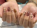 チェックネイル