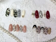 ネイルアンドアイラッシュサロン ボ ヌール(bo-nheur)/サンプルデザイン5