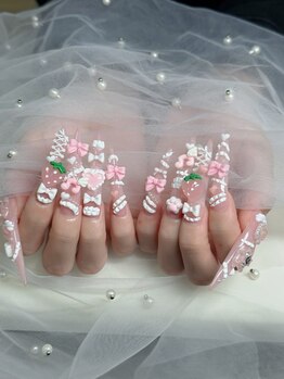 ハニ(Hani)/ゴテゴテネイル［持ち込み］