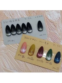 黒ワンカラー×マググラデ