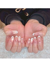 マグネットフレンチネイル