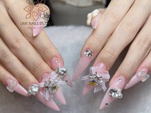 ウメネイルスタジオ(UME NAIL STUDIO)/長さだしやり放題×つけ放題