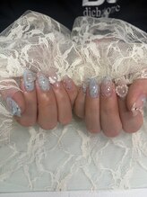 アクアマリン(AQUAMARINE)/ゆめかわネイル