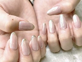 ジェルネイルスキニーフレンチ