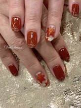 ヴェールサラン(Veil Saran)/紅葉ネイル