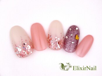 エリクサーネイル 池袋(Elixir Nail)/定額a シンプル/クーポン使用