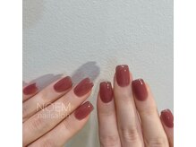 ノエム ネイルサロン(NOEM)/うるつやミラーフレンチ