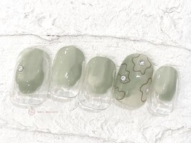 ニュアンスフラワー￥5800
