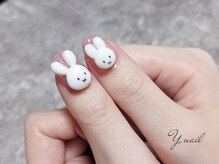 ワイネイル(Y.nail)/３Dミッフィーちゃん