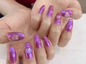 ネオリーブシェリエ 浅草店(Neolive cherie)/オーロラピンクパープル