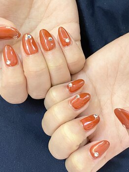 ネイルサロン ロゼオ(Nail salon Roseo)/定額Nail ¥6990~/長さ出し+¥3300