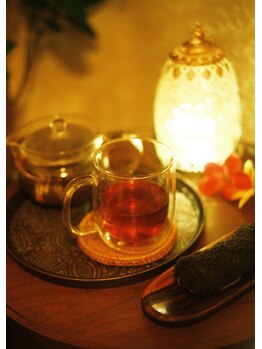 アンサンカ 原宿(ANSANKA)/ウェルカムティーで一息