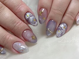 推しネイル×月