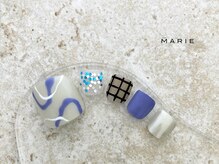 ザ マリー 三条店(THE MARIE)/7)7000円 個性派ネイル 0605c