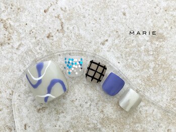 ザ マリー 三条店(THE MARIE)/7)7000円 個性派ネイル 0605c