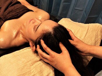 癒し～ぷの写真/首肩オイルマッサージ付きの贅沢ヘッドスパコース【プレミアムな、おやすみ90分/おひるね60分】が大人気☆