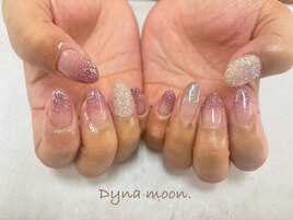 ワンカラー＋フラッシュグラデ