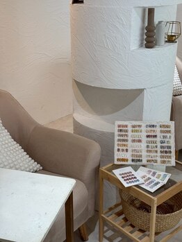 空間にこだわりがあるサロン